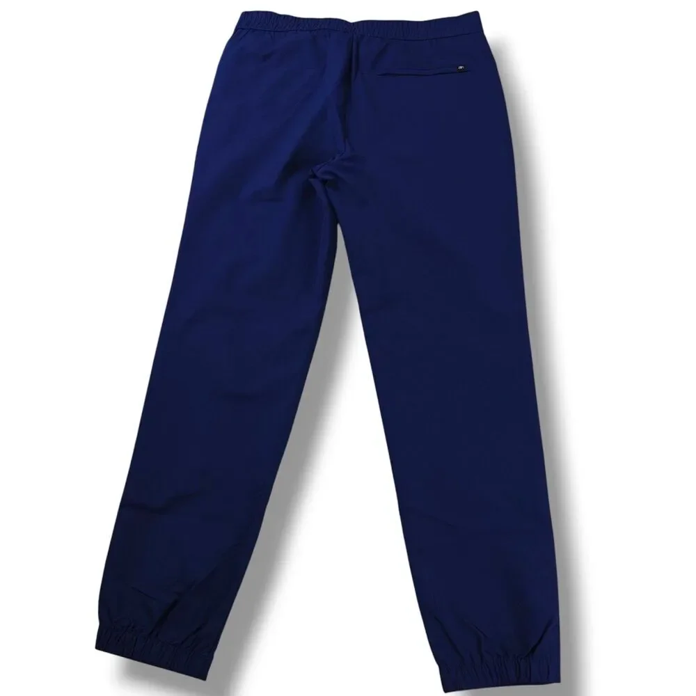 Banana Republic Motion Tech Hybrid Pants Men's 32x29 Navy Blue Stretch Chino